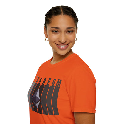 Ethereum (ETH) Light colors Unisex T-Shirt by cypherpunkgear.com