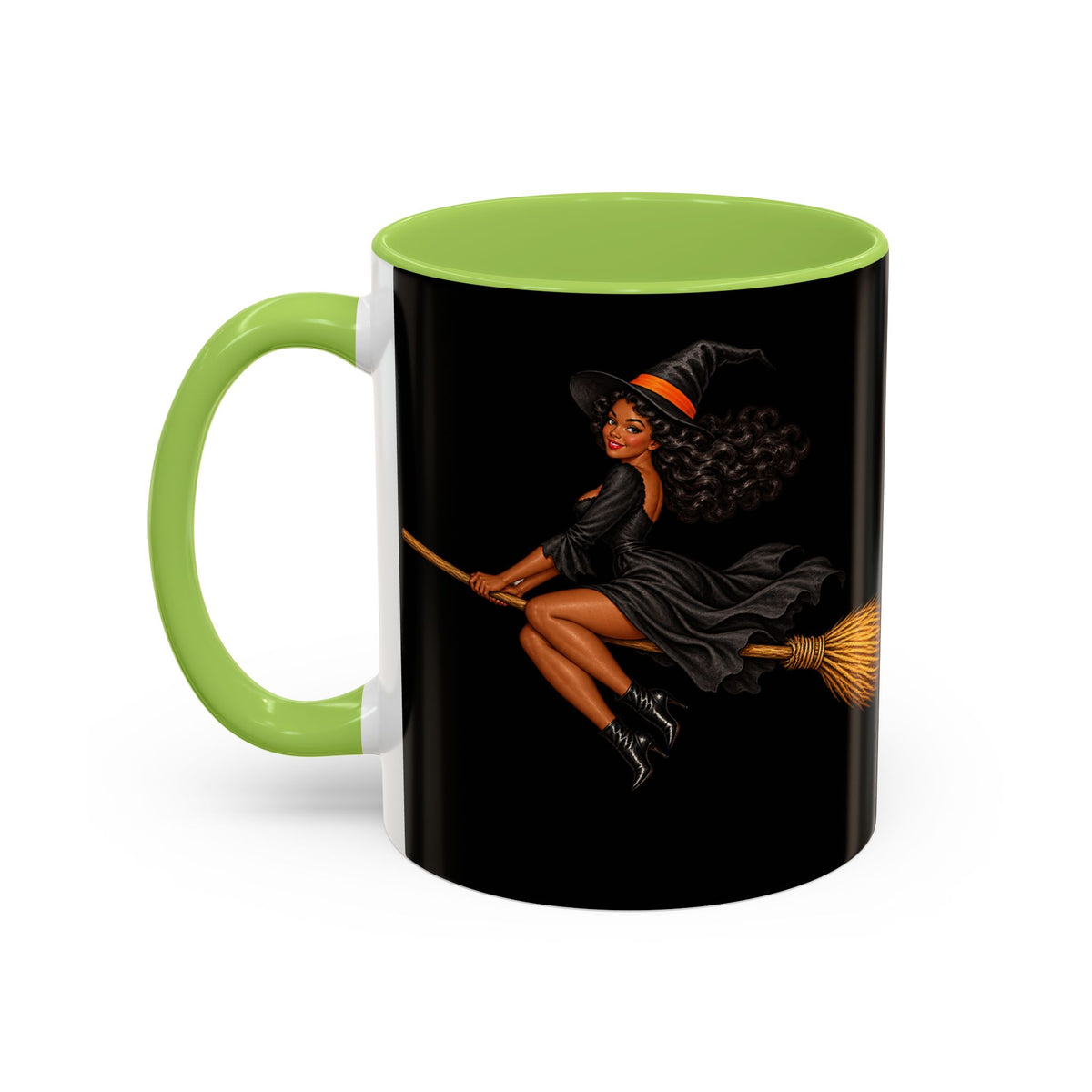 Velvet Vex Black Accent Mug by CreepyCrafts.boo