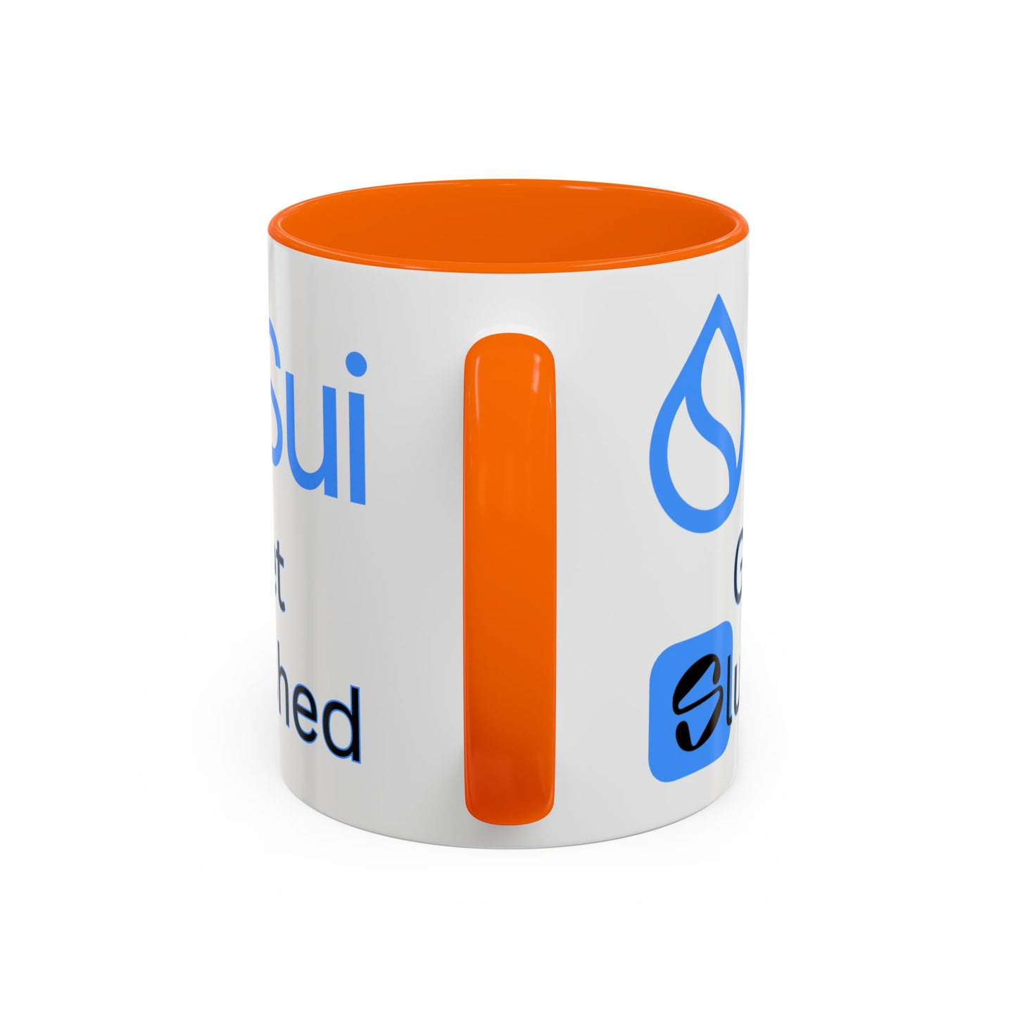 Sui: Get Slushed White Accent Mug by cypherpunkgear.com