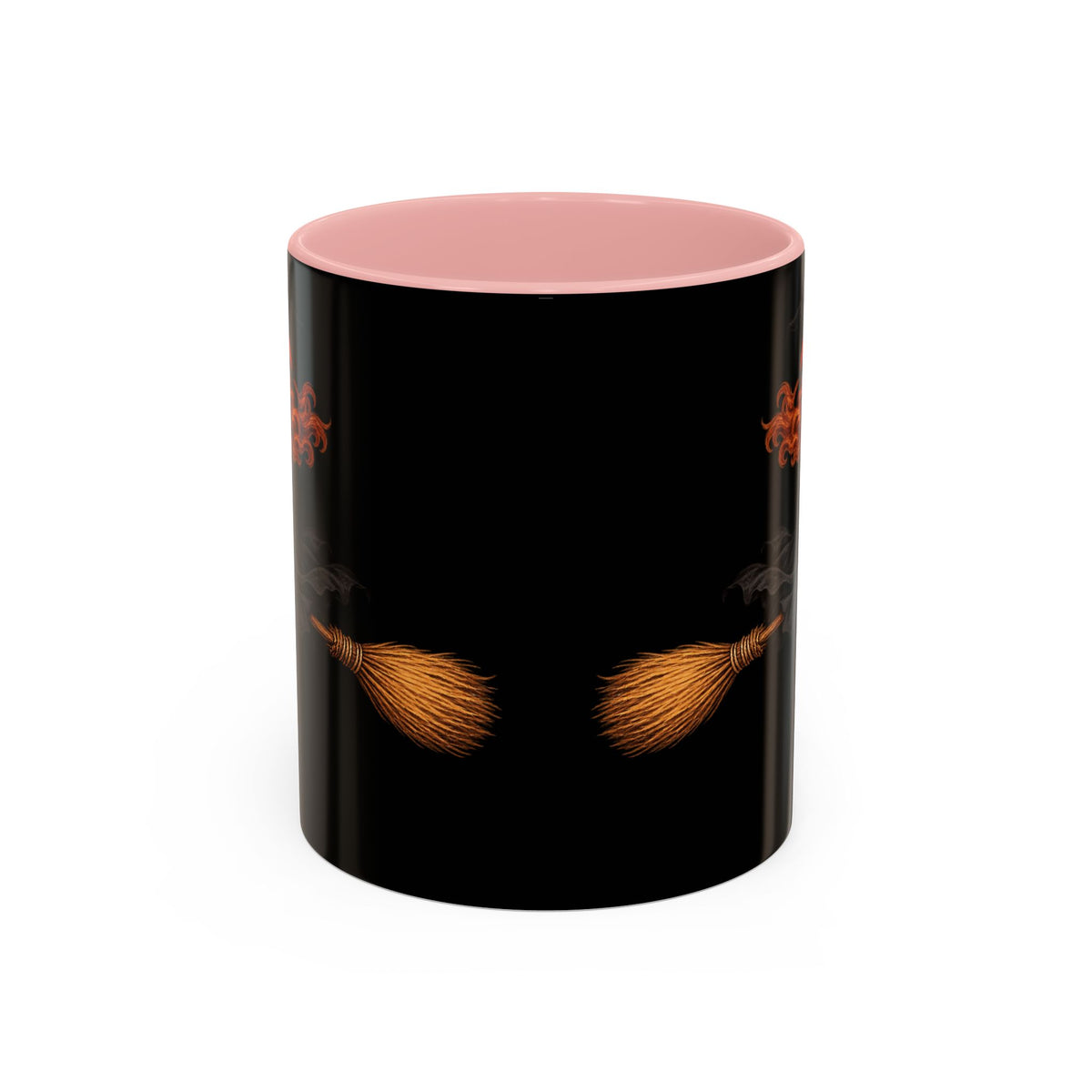Hazel Hex Black Accent Mug by CreepyCrafts.boo
