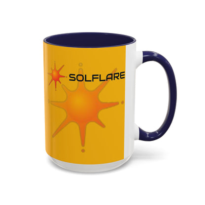 Solflare Accent Mug by cypherpunkgear