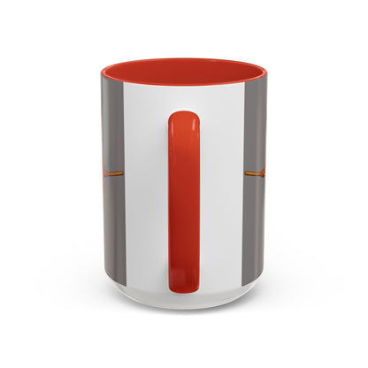 Velvet Vex Grey Accent Mug by CreepyCrafts.boo