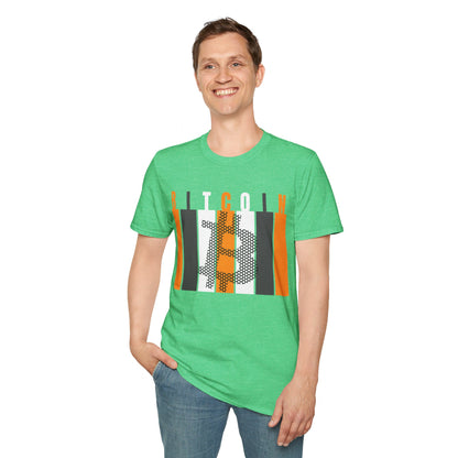 Bitcoin (BTC) DKcolors Unisex T-Shirt by cypherpunkgear