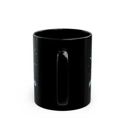 HYPE Drip Black Mug by cypherpunkgear.com
