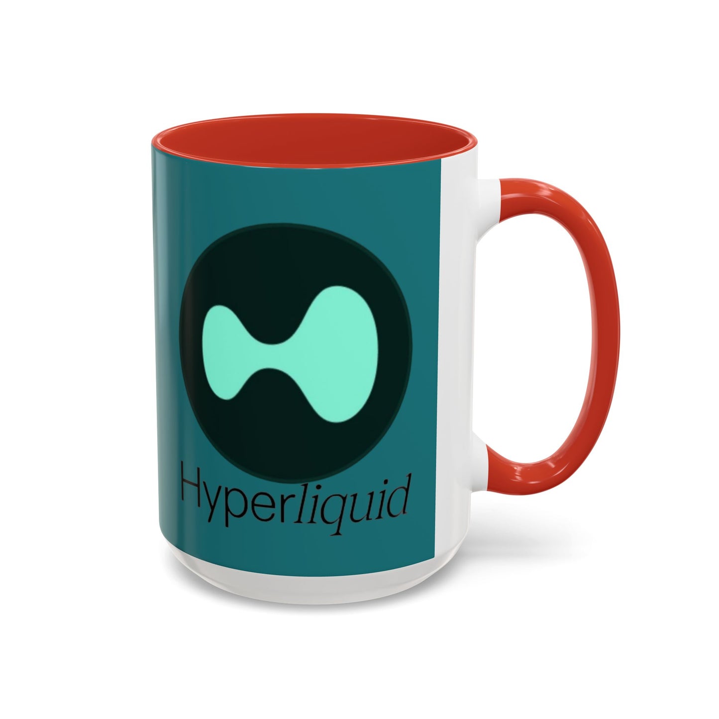 Hyperliquid Black font Hyperliquid Accent Mug by cypherpunkgear.com