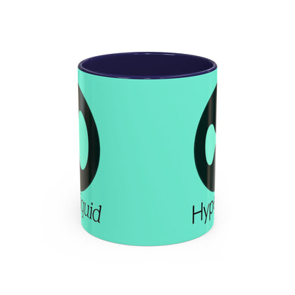 Hyperliquid Black font Light Hyperliquid Accent Mug by cypherpunkgear.com