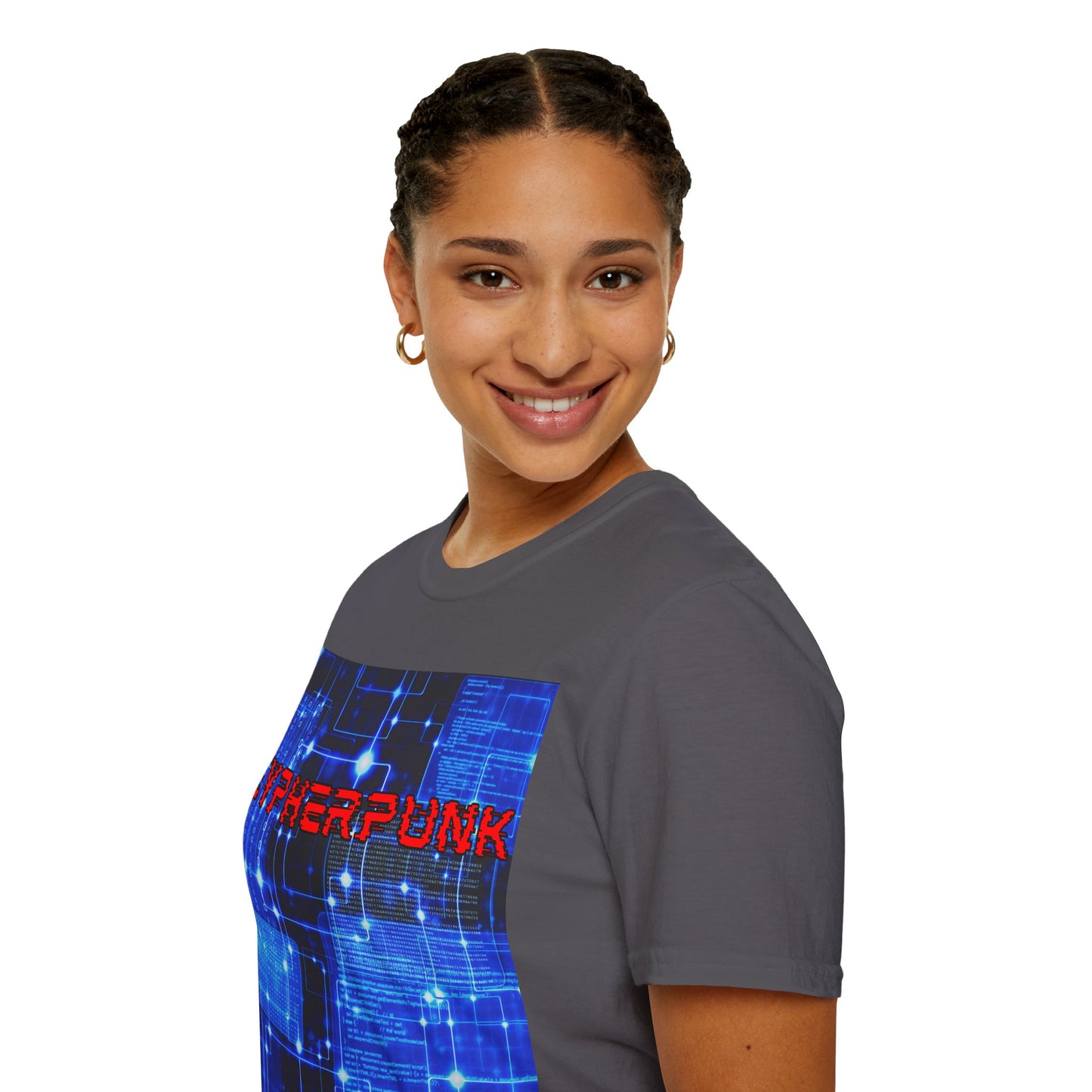 Cypherpunk Dark colors Unisex T-Shirt by cypherpunkgear.com