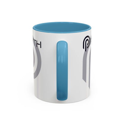 Pyth (PYTH) Accent Mug by cypherpunkgear.com