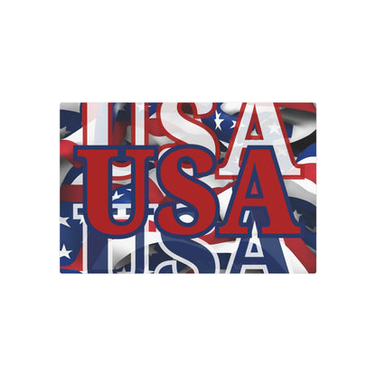 ¡EE.UU! ¡EE.UU! ¡EE.UU! (Centro rojo) por cypherpunkgear! Muestra del arte del metal