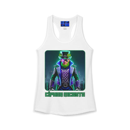 Cipher McByte Women's Racerback Tank Top by cypherpunkgear.com