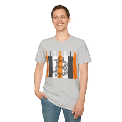 Bitcoin (BTC) LTcolors Unisex T-Shirt by cypherpunkgear