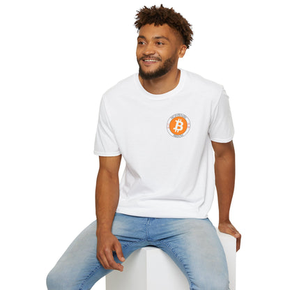 Bitcoin de 2 caras: ¡Libertad descentralizada de cypherpunkgear! Camiseta unisex de estilo suave