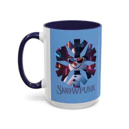 Snowpunk Accent Mug by cypherpunkgear.com