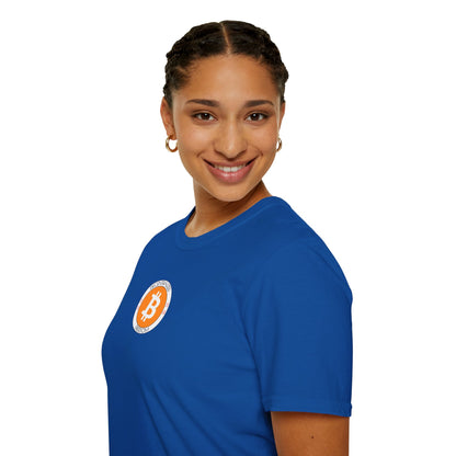 2-sided, Bitcoin, Bitcoin, Bitcoin (BTC) Dark colors Unisex T-Shirt by cypherpunkgear.com