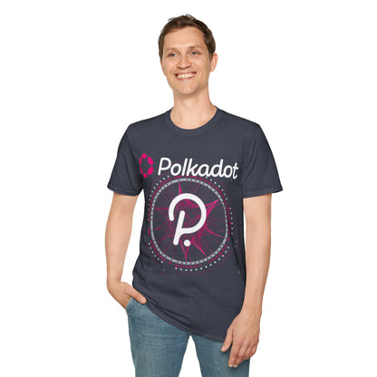 Polkadot (DOT) DKcolors Unisex T-Shirt by cypherpunkgear