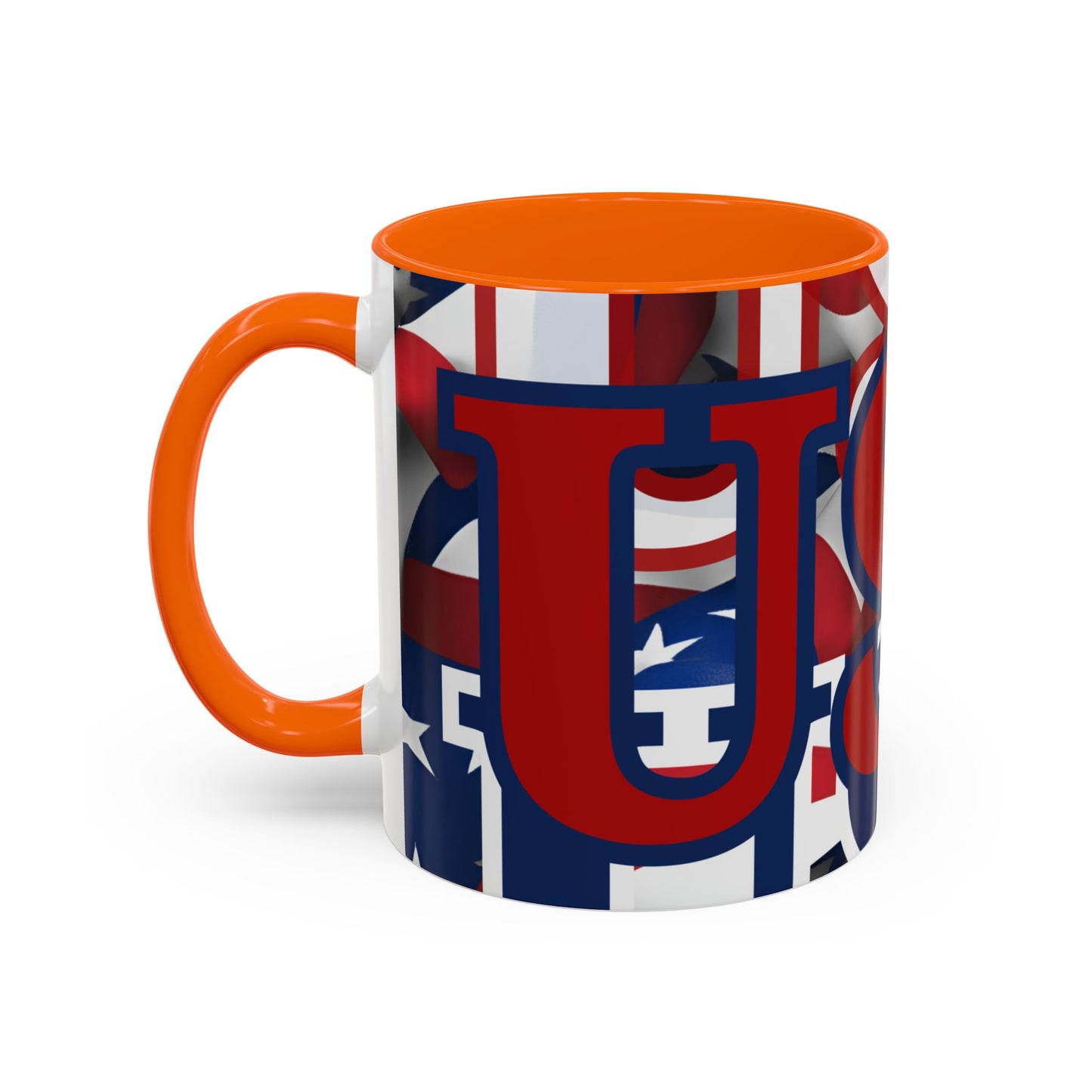 ¡EE.UU! ¡EE.UU! ¡EE.UU! ¡Patriota por cypherpunkgear! Taza de café decorativa (11, 15 oz)