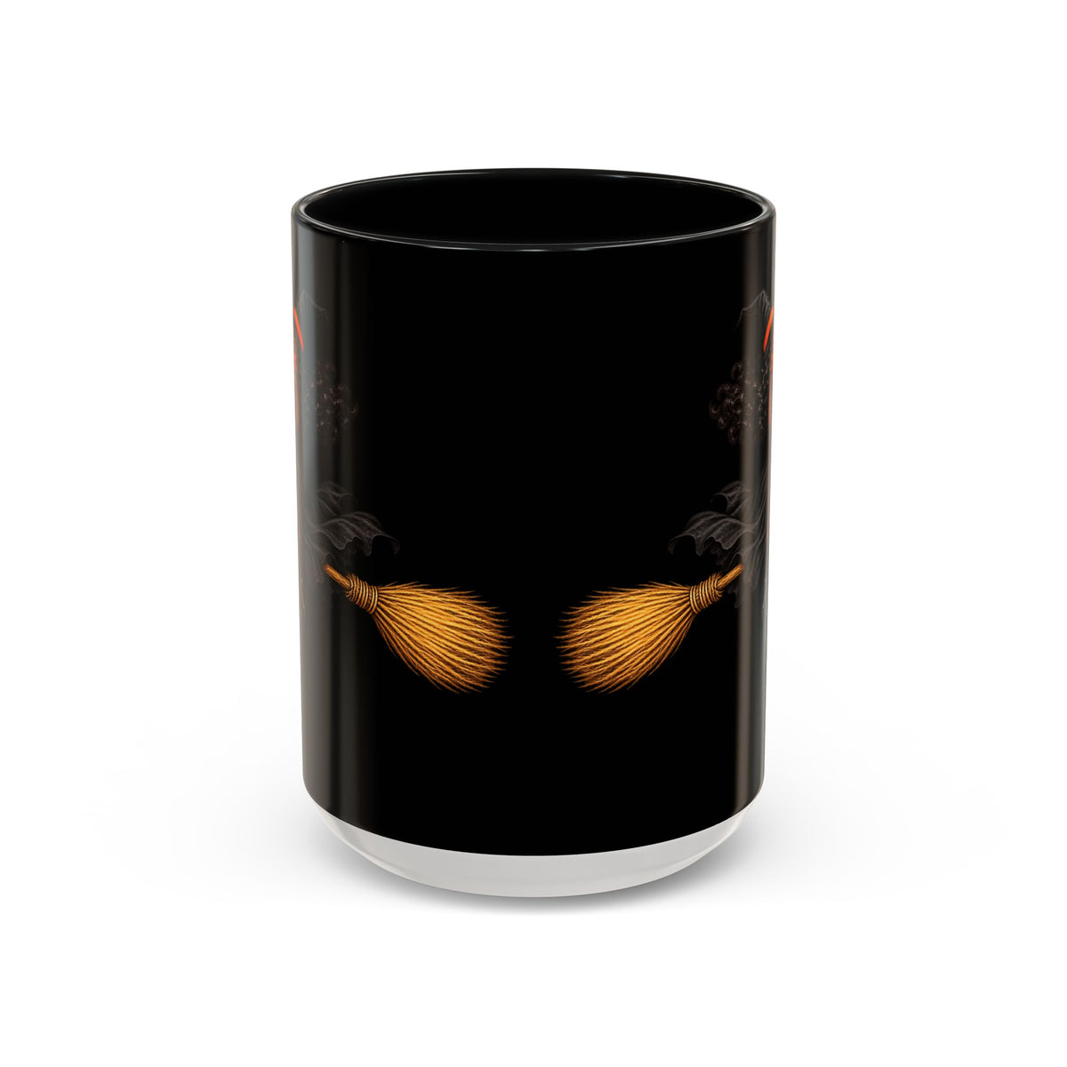 Velvet Vex Black Accent Mug by CreepyCrafts.boo