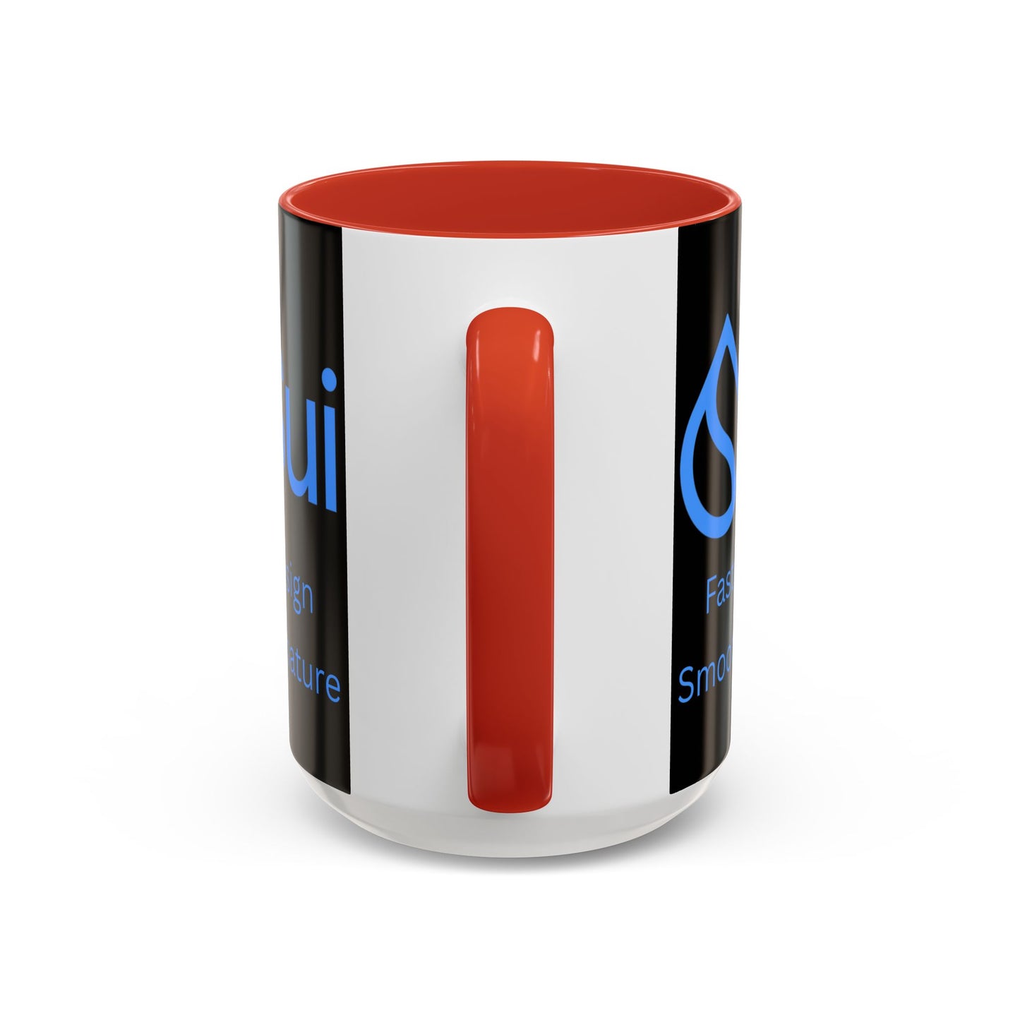 SUI Black Accent Mug by cypherpunkgear.com