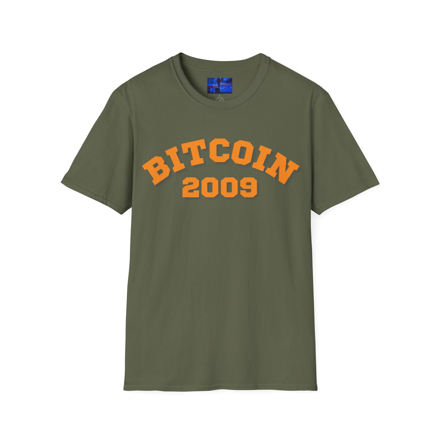 Bitcoin 2009 Dark colors Unisex T-Shirt by cypherpunkgear.com