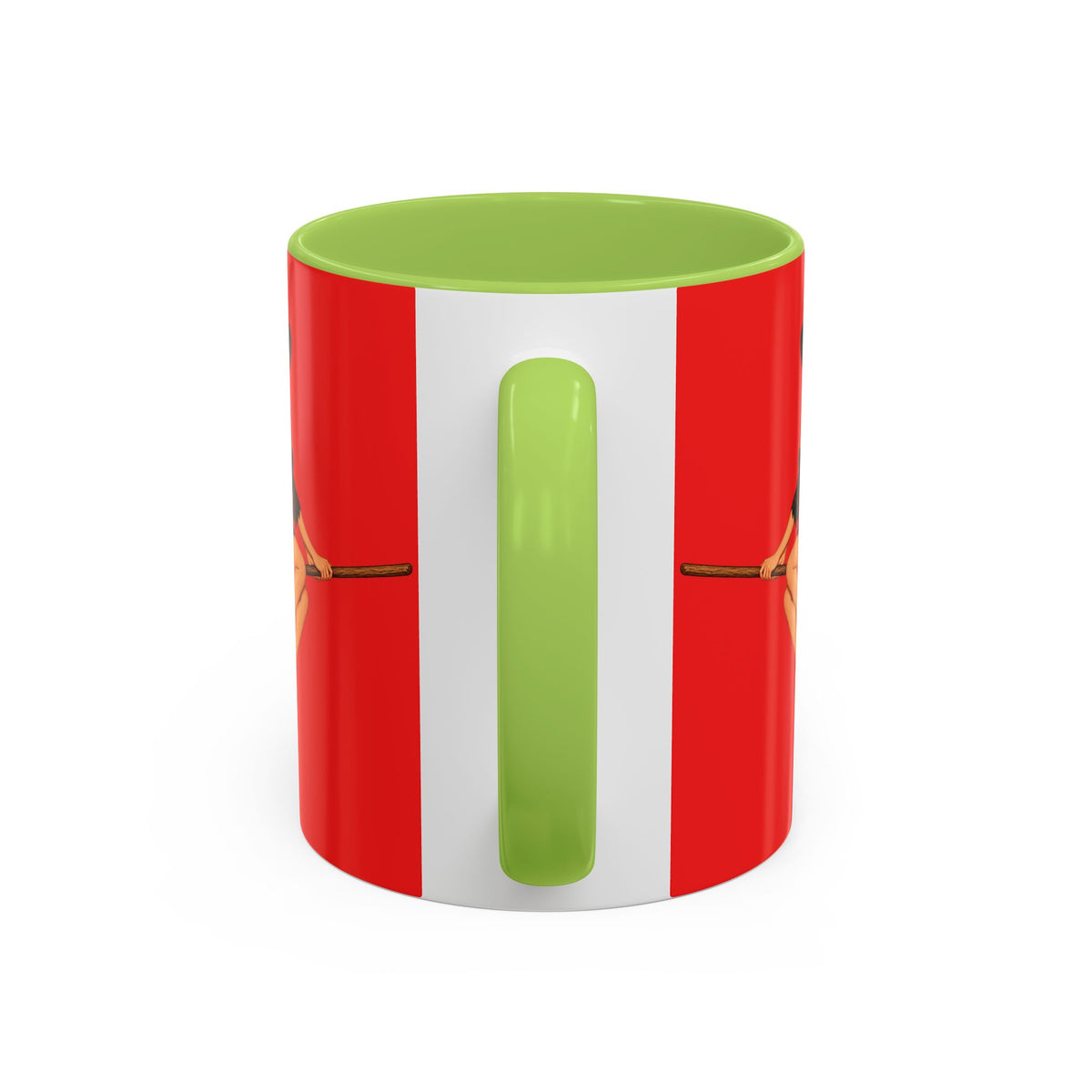 Hazel Hex Red Accent Mug by CreepyCrafts.boo
