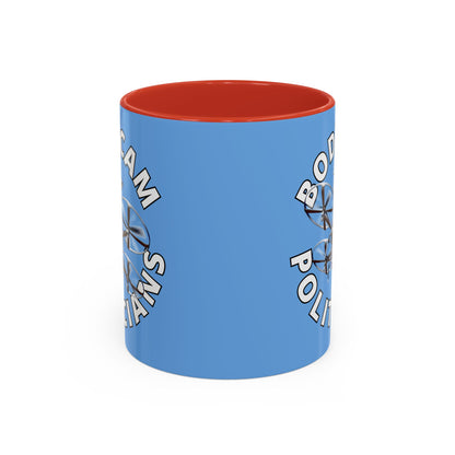Bodycam the Politicians Drone Light Blue Accent Mug by cypherpunkgear.com