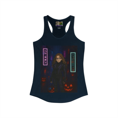 Hethyr Neon Women's Racerback Tank Top by CreepyCrafts.boo