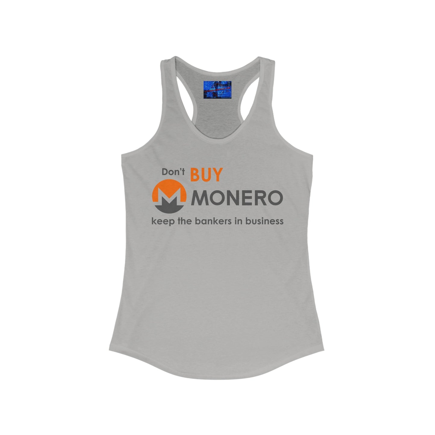 Don't buy Monero (XMR) Women's Racerback Tank Top by cypherpunkgear