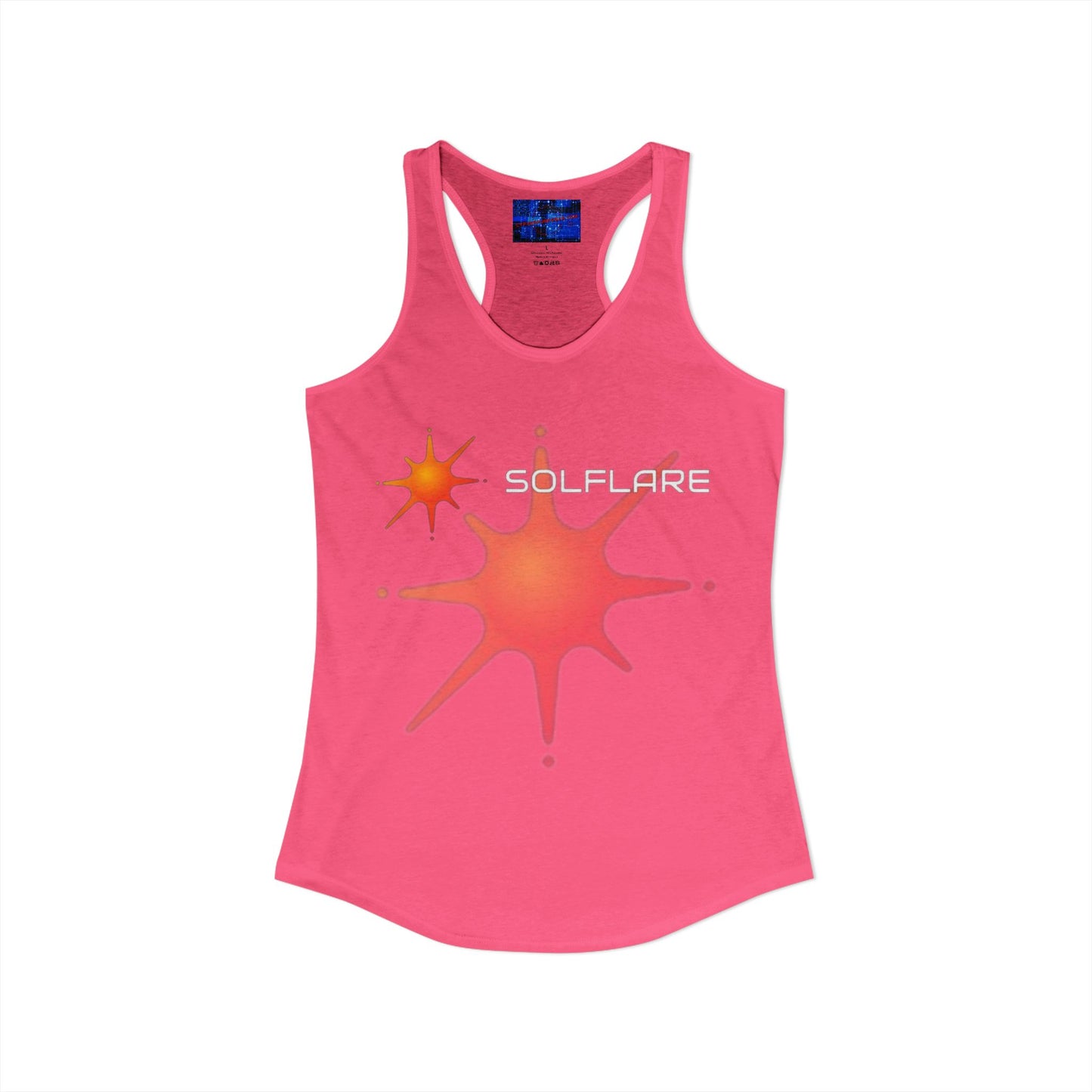 Solflare Women's Racerback Tank Top by cypherpunkgear.com