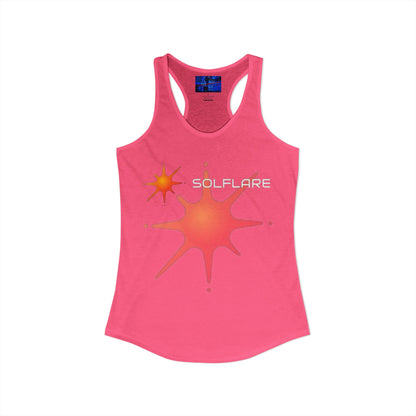 Solflare Women's Racerback Tank Top by cypherpunkgear.com