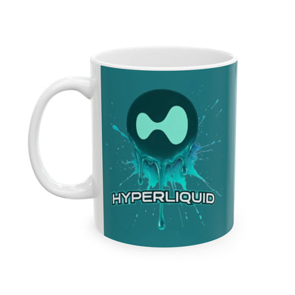 HYPE Drip Hyperliquid Mug by cypherpunkgear.com