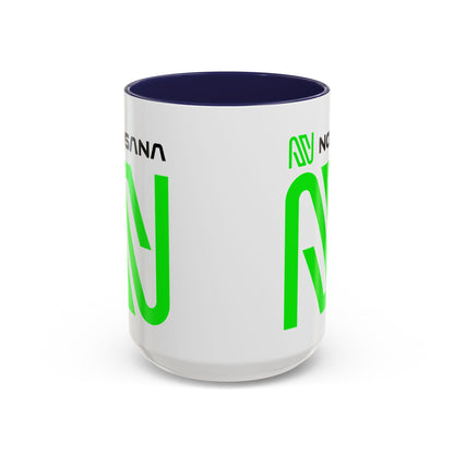 Nosana (NOS) Accent Mug by cypherpunkgear.com