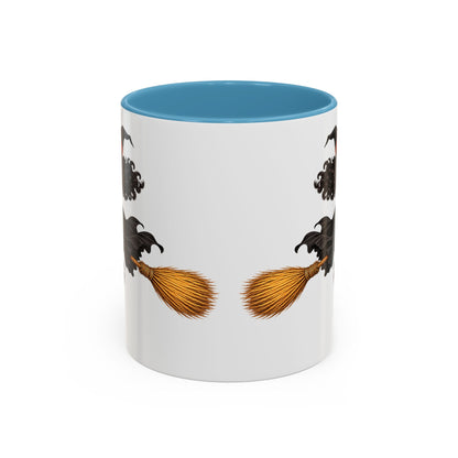 Velvet Vex White Accent Mug by CreepyCrafts.boo