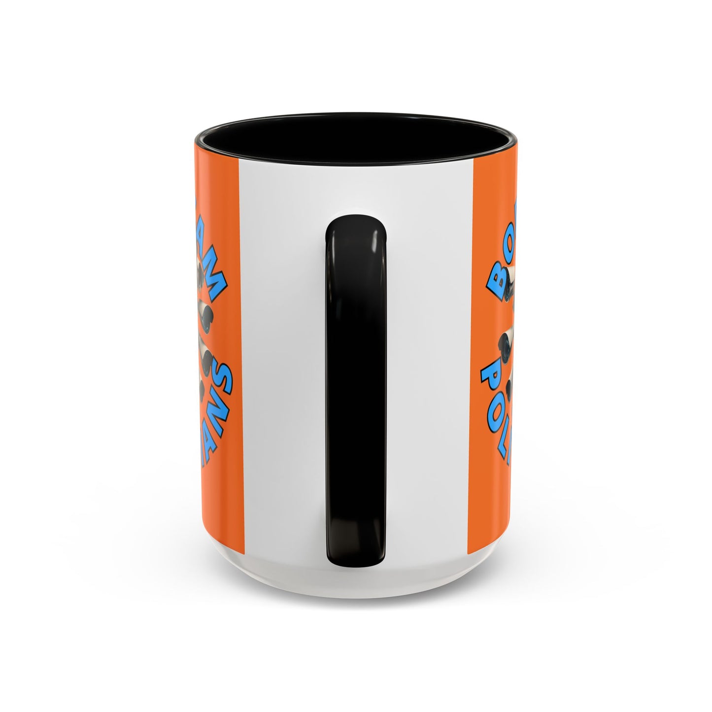 Bodycam the Politicians Cameras Orange Accent Mug by cypherpunkgear.com