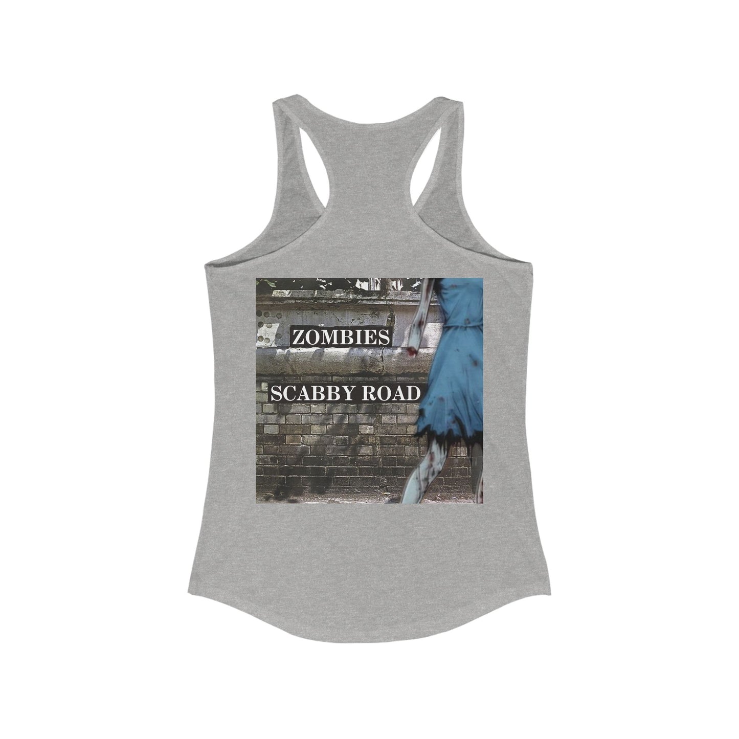 2-sided Scabby Road Women's Racerback Tank Top by cypherpunkgear