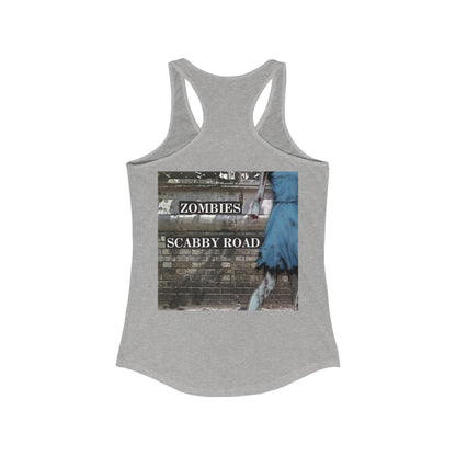 2-sided Scabby Road Women's Racerback Tank Top by cypherpunkgear