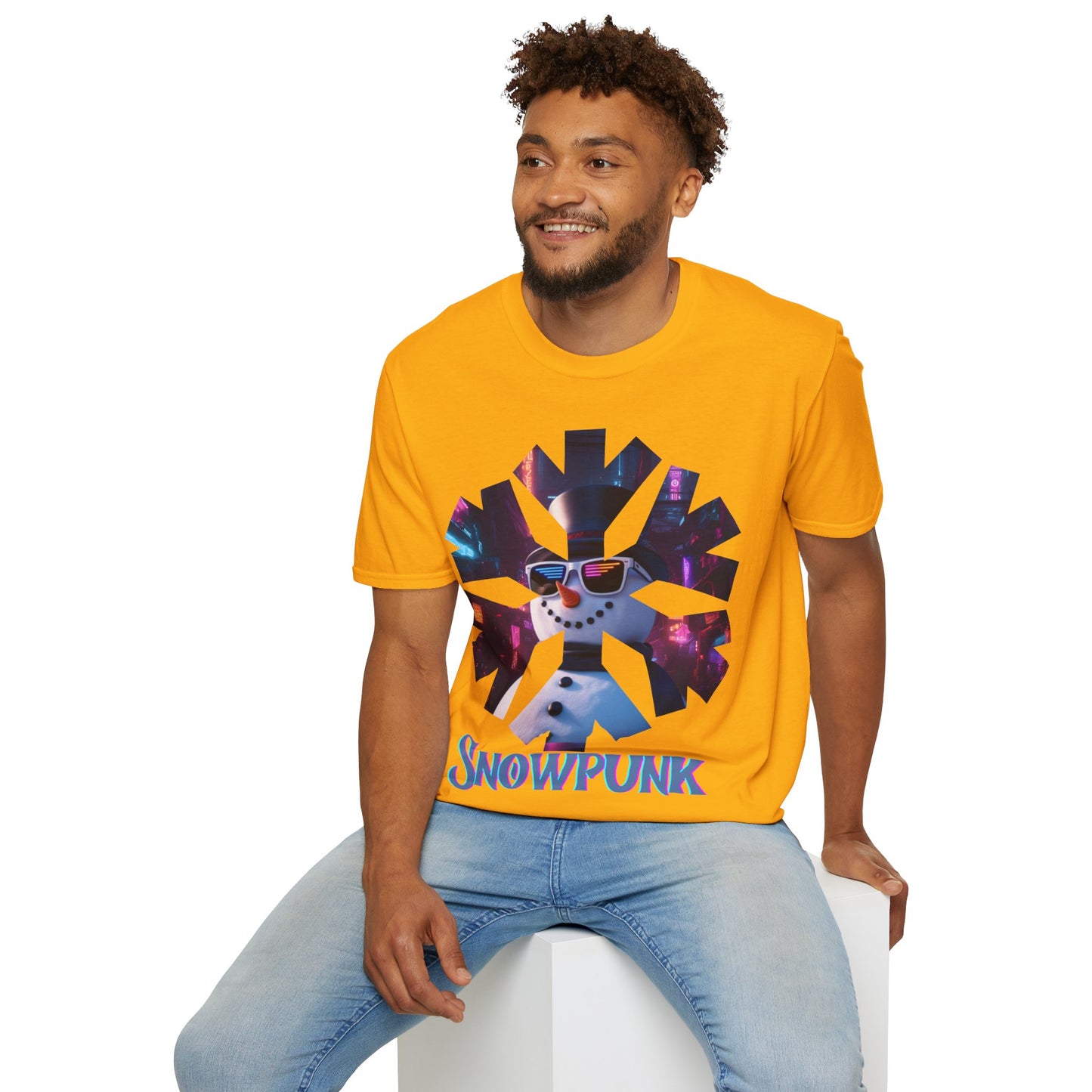 Snowpunk Light colors Unisex T-Shirt by cypherpunkgear.com