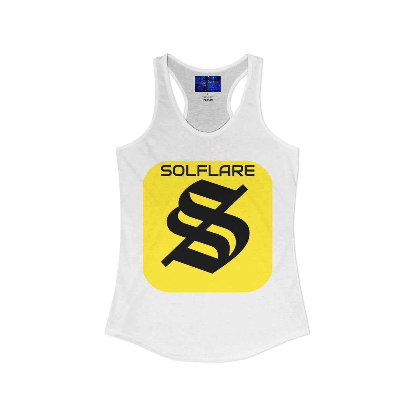 SolflareLogo Women's Racerback Tank Top by cypherpunkgear.com