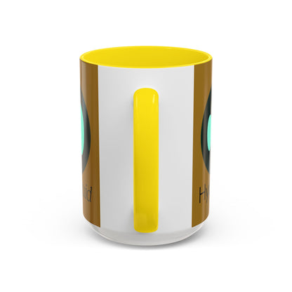 Hyperliquid Black font Brown Accent Mug by cypherpunkgear.com