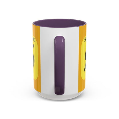 SolflareLogo Yellow Accent Mug by cypherpunkgear.com