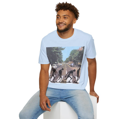 2-sided, Scabby Road Light colors Unisex T-Shirt by CreepyCrafts.boo