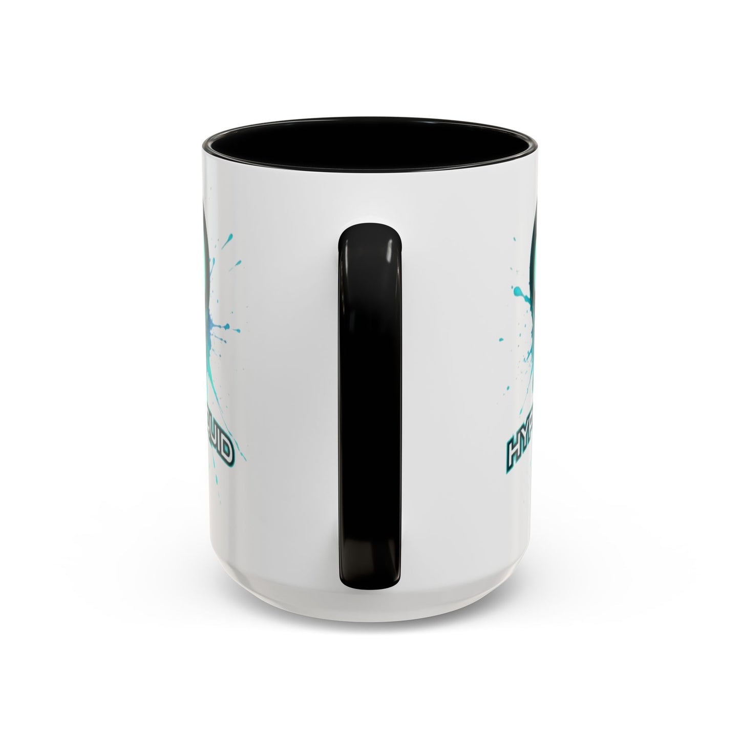 HYPE Drip White Accent Mug by cypherpunkgear.com