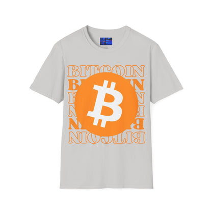Bitcoin Bitcoin Bitcoin (BTC) Light colors Unisex T-Shirt by cypherpunkgear.com