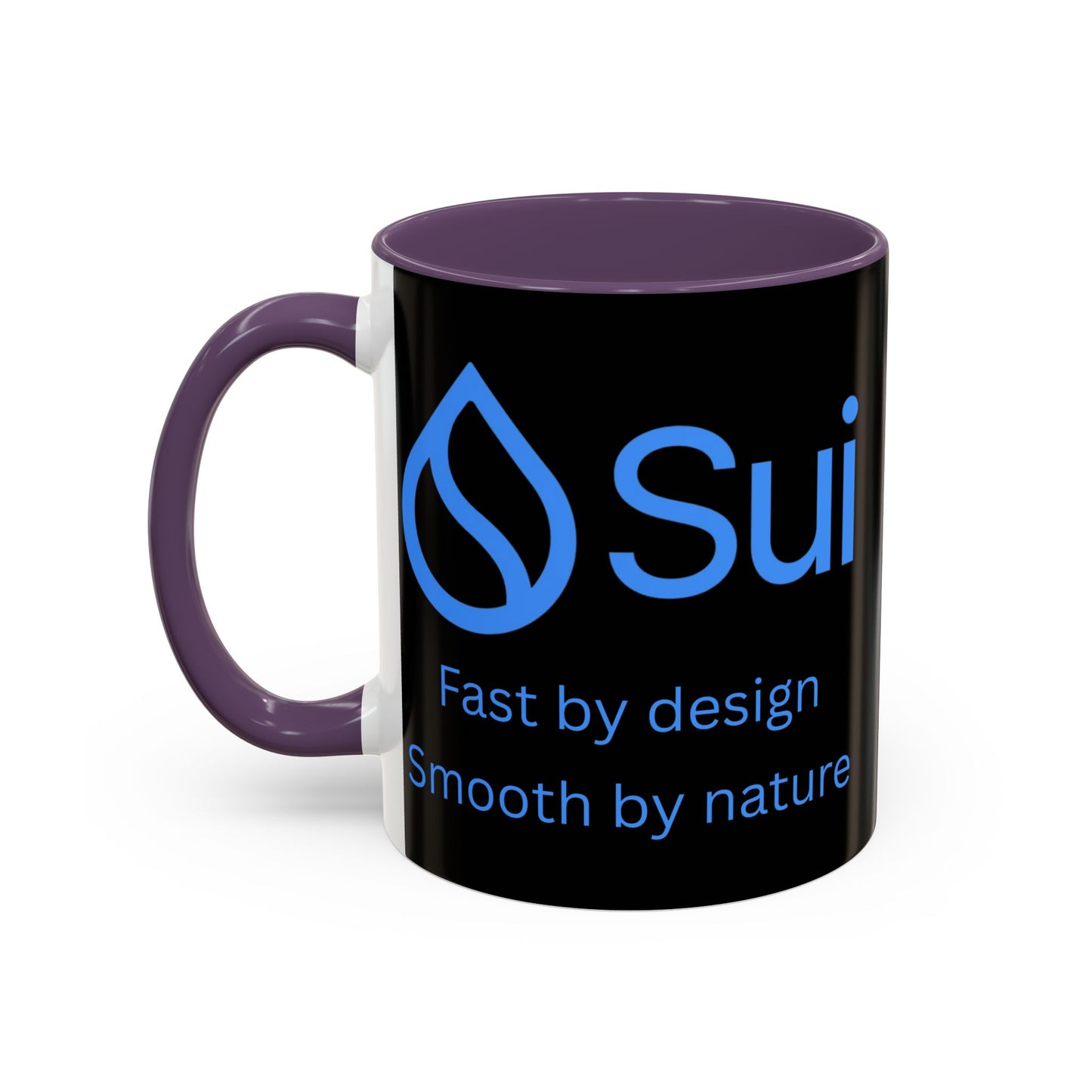 SUI Black Accent Mug by cypherpunkgear.com