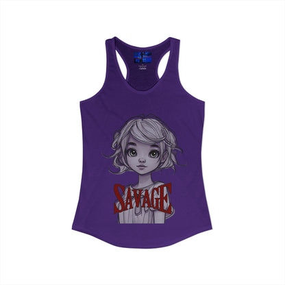 ¡Salvaje por cypherpunkgear! Camiseta sin mangas ideal con espalda cruzada para mujer