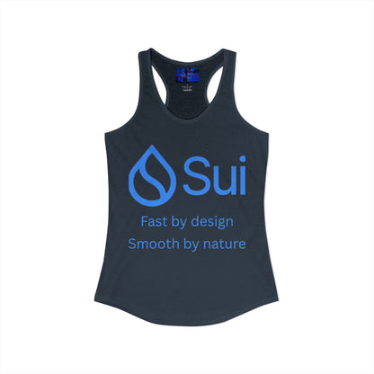 SUI Women's Racerback Tank Top by cypherpunkgear.com