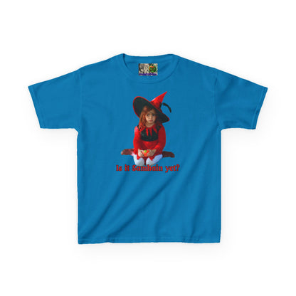 Is it Samhain yet? Kids Heavy Cotton™ Tee by CreepyCrafts.boo