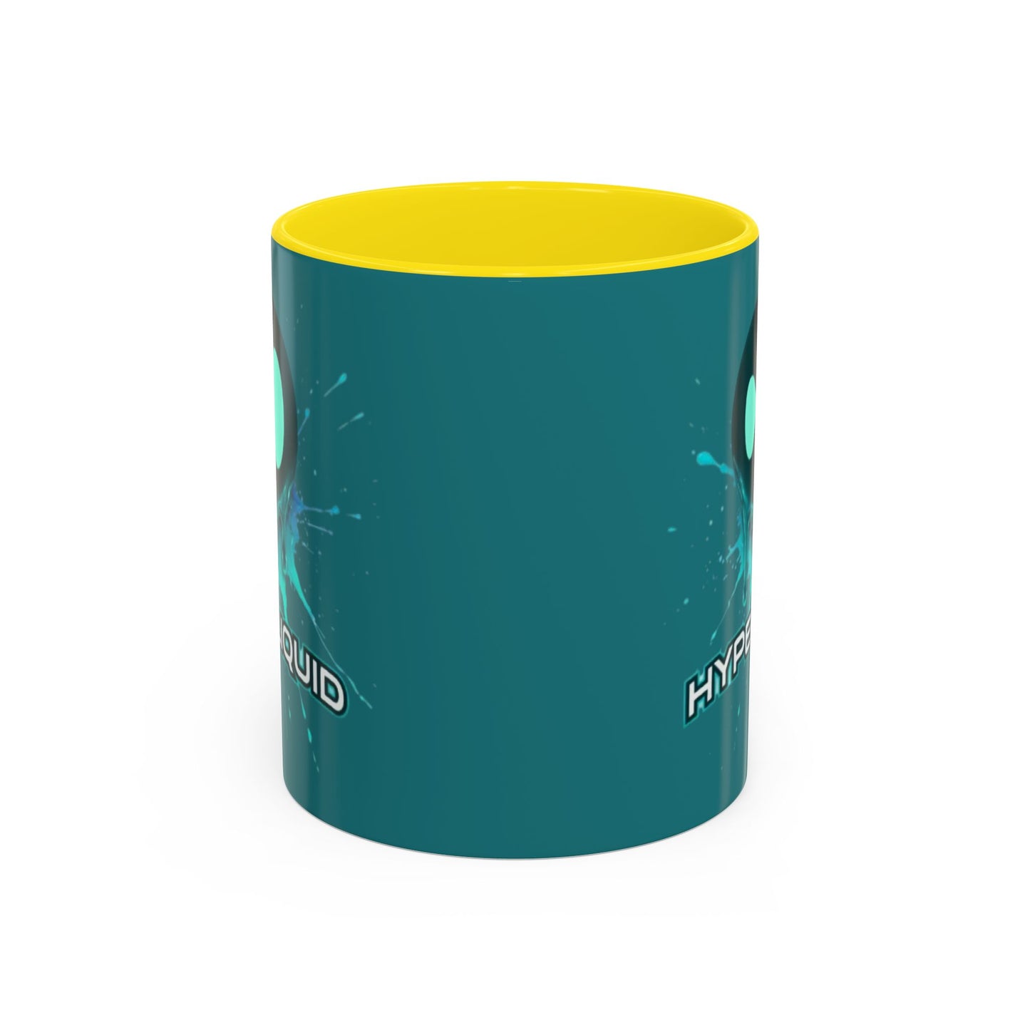 HYPE Drip Hyperliquid Accent Mug by cypherpunkgear.com