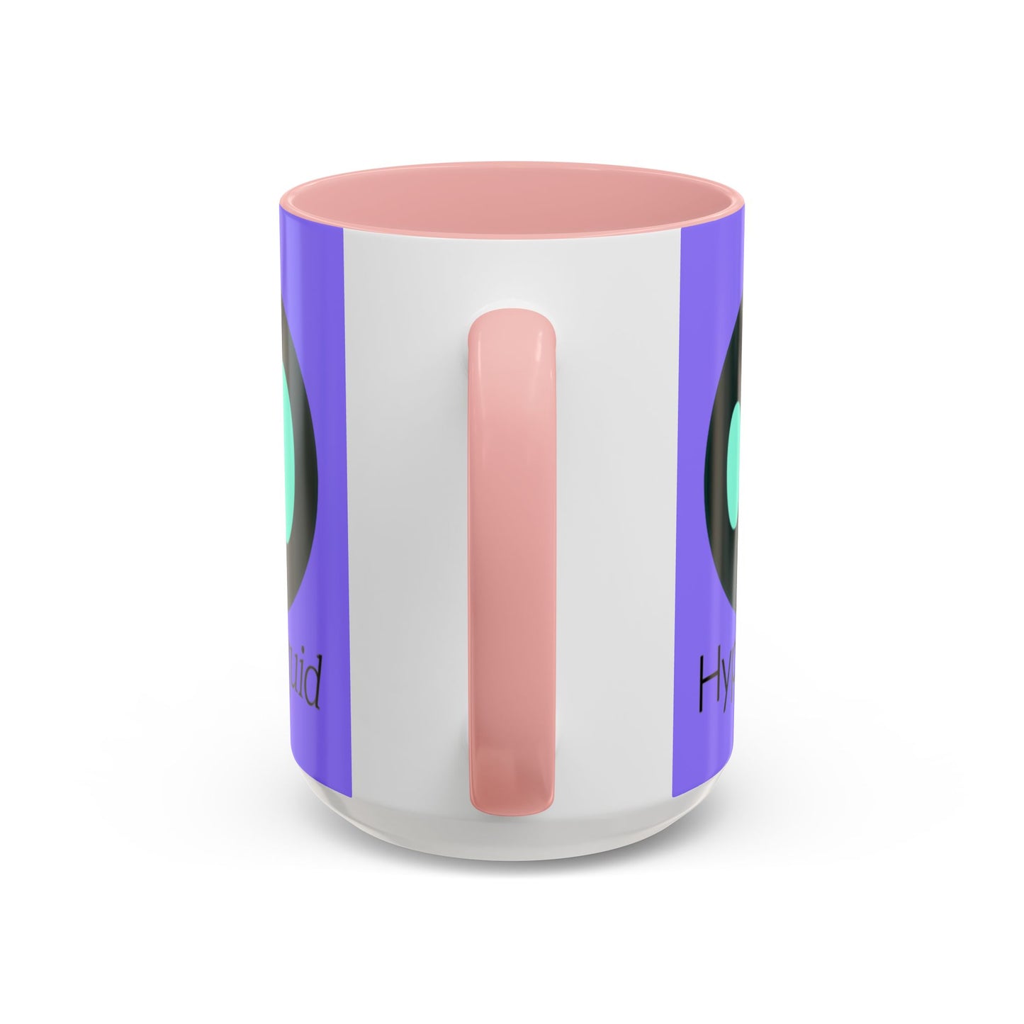 Hyperliquid Black font Light Purple Accent Mug by cypherpunkgear.com