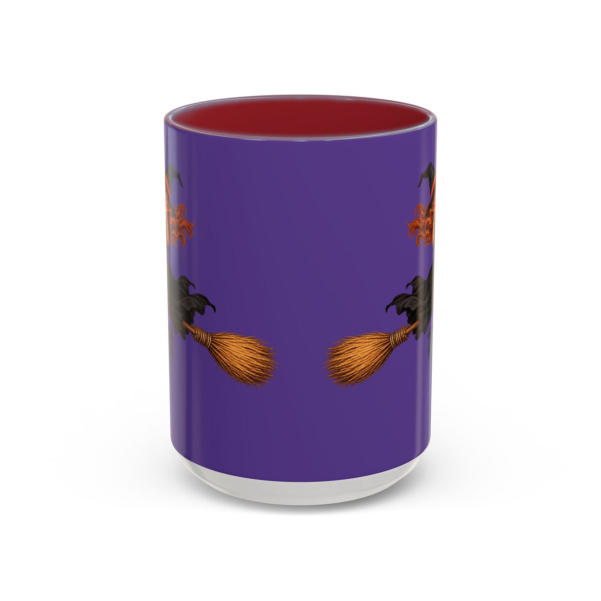 Hazel Hex Purple Accent Mug by CreepyCrafts.boo