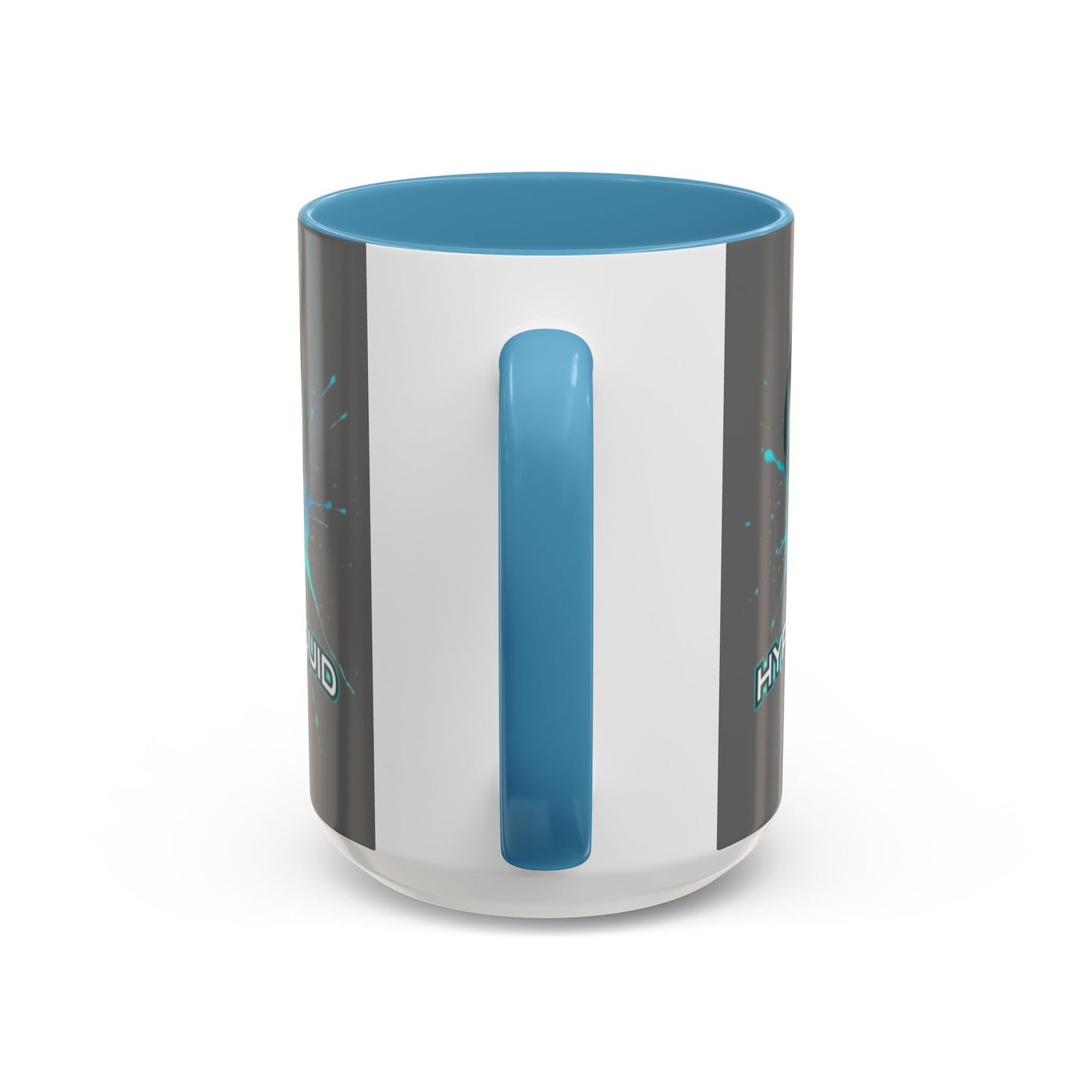HYPE Drip Grey Accent Mug by cypherpunkgear.com